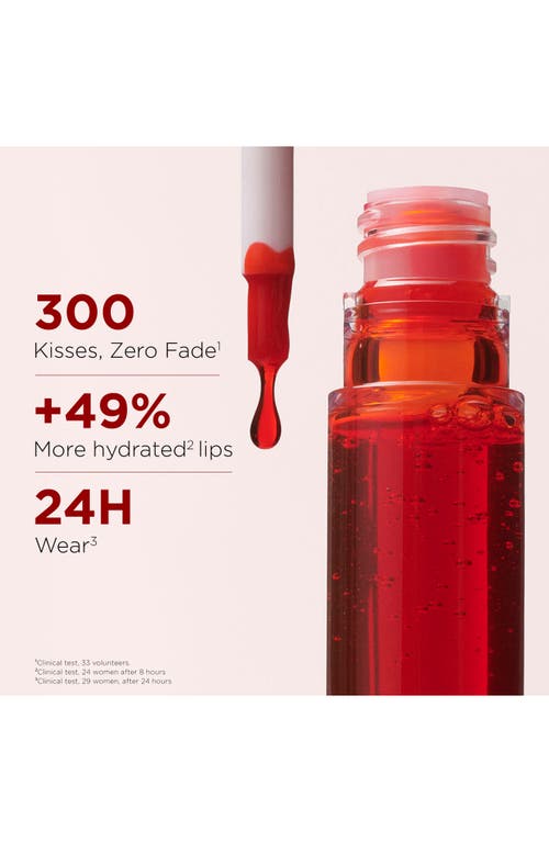 Clarins Hydrating Water Lip Stain Kiss-proof & Matte Finish In Rose Water