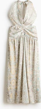 H&M Open-back Halterneck Dress
