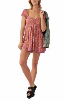 Free People Tabitha Floral Minidress