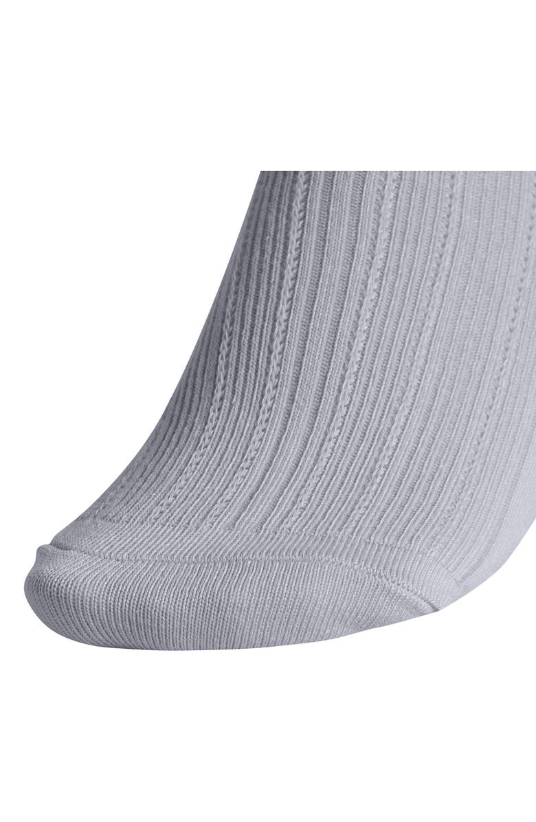 adidas 3-Stripe Superlite Quarter Length Socks, Alternate, color, 