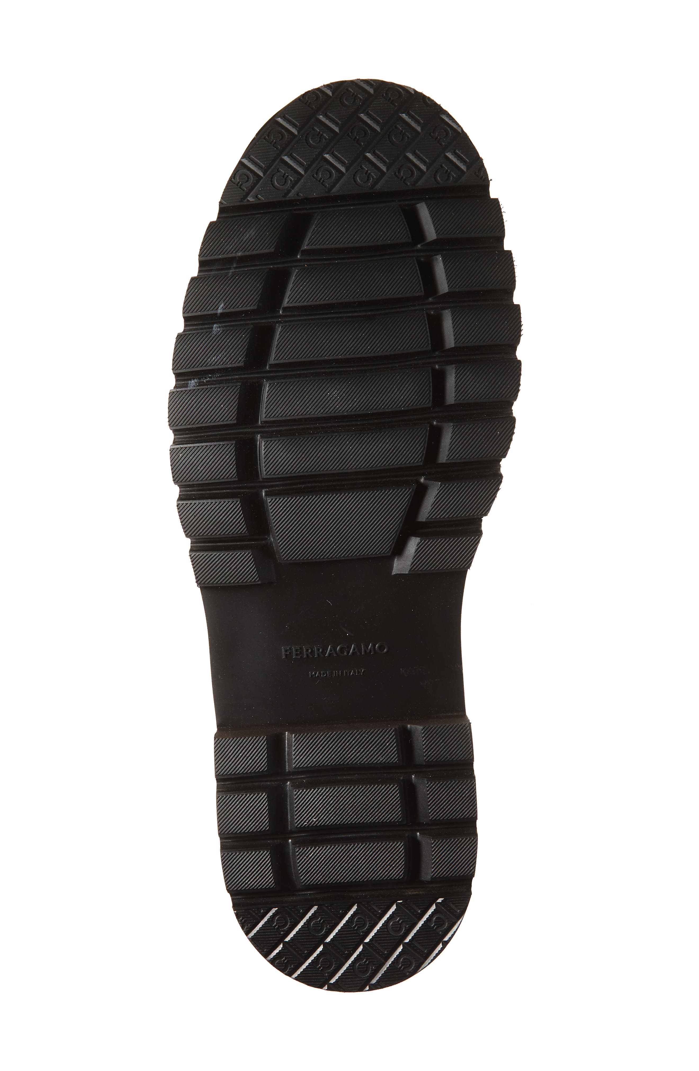 FERRAGAMO Alf Apron Toe Oxford, Alternate, color, Nero