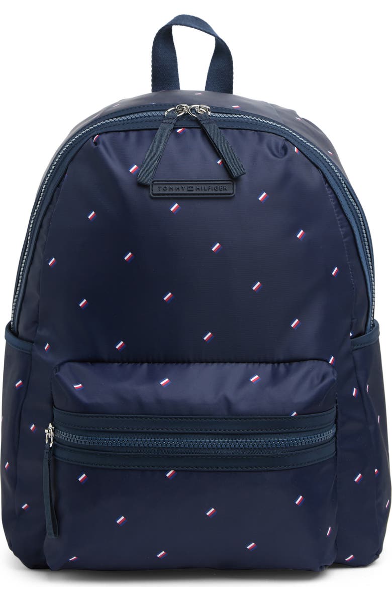 Tommy Hilfiger Portland Print Backpack, Main, color,