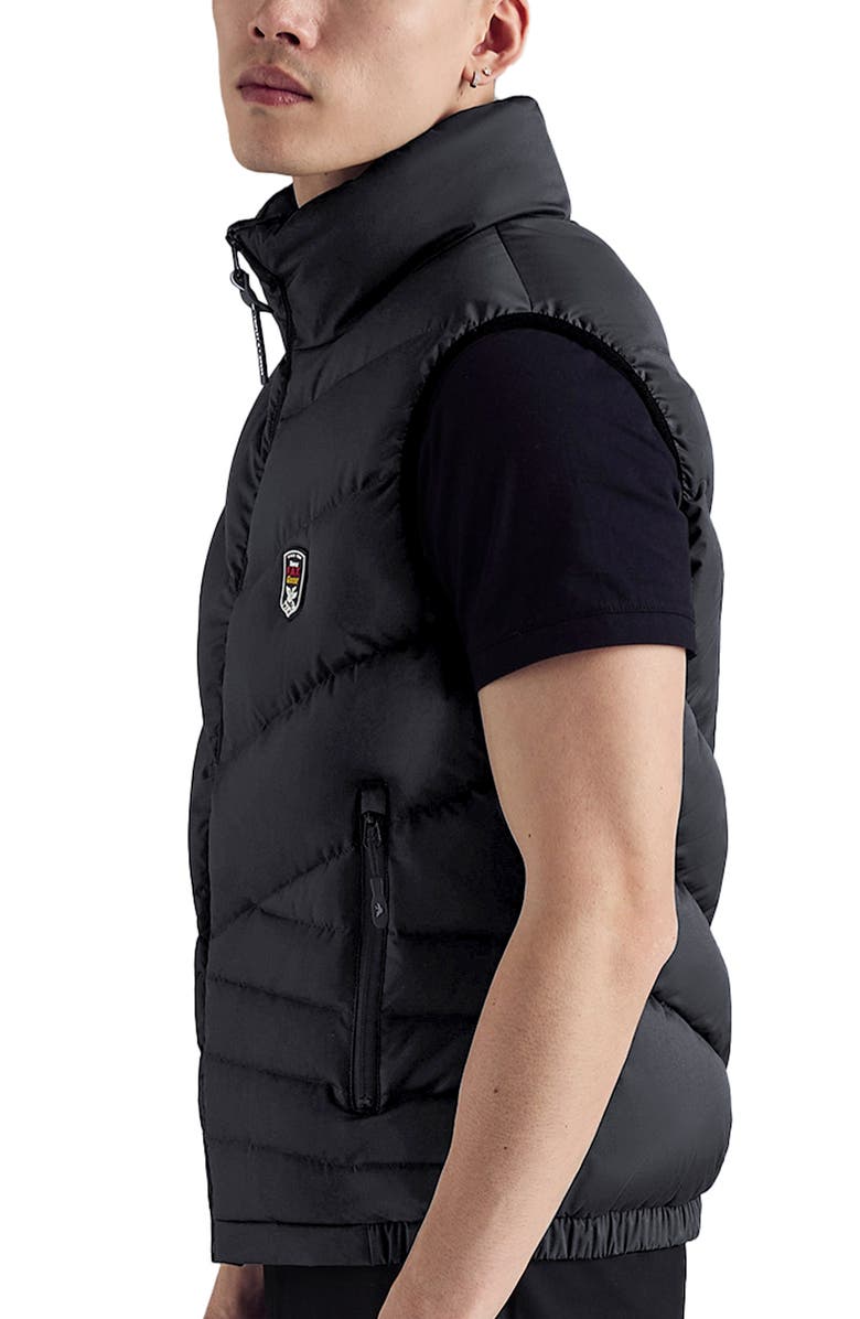 Triple F.A.T. Goose Andrus Men's Puffer Down Vest, Alternate, color, Black