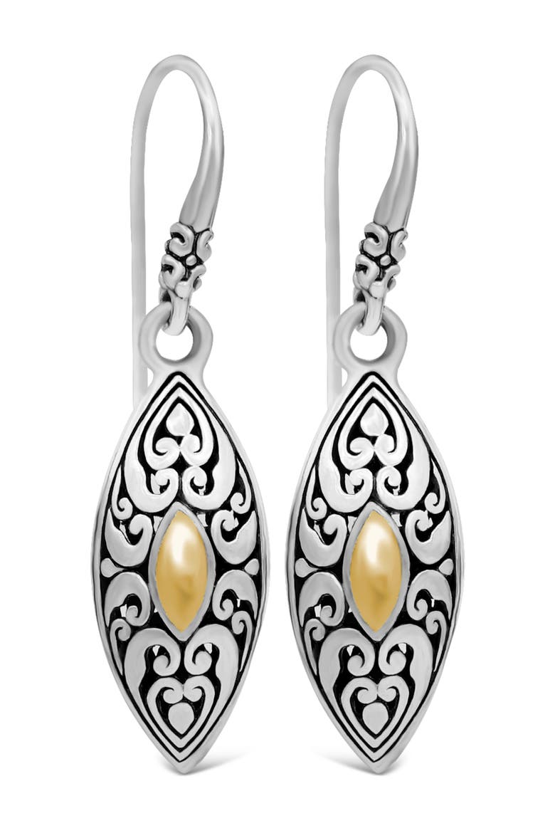 Angel Eyes Earrings in Sterling Silver and 18K Gold, Alternate, color, Silver