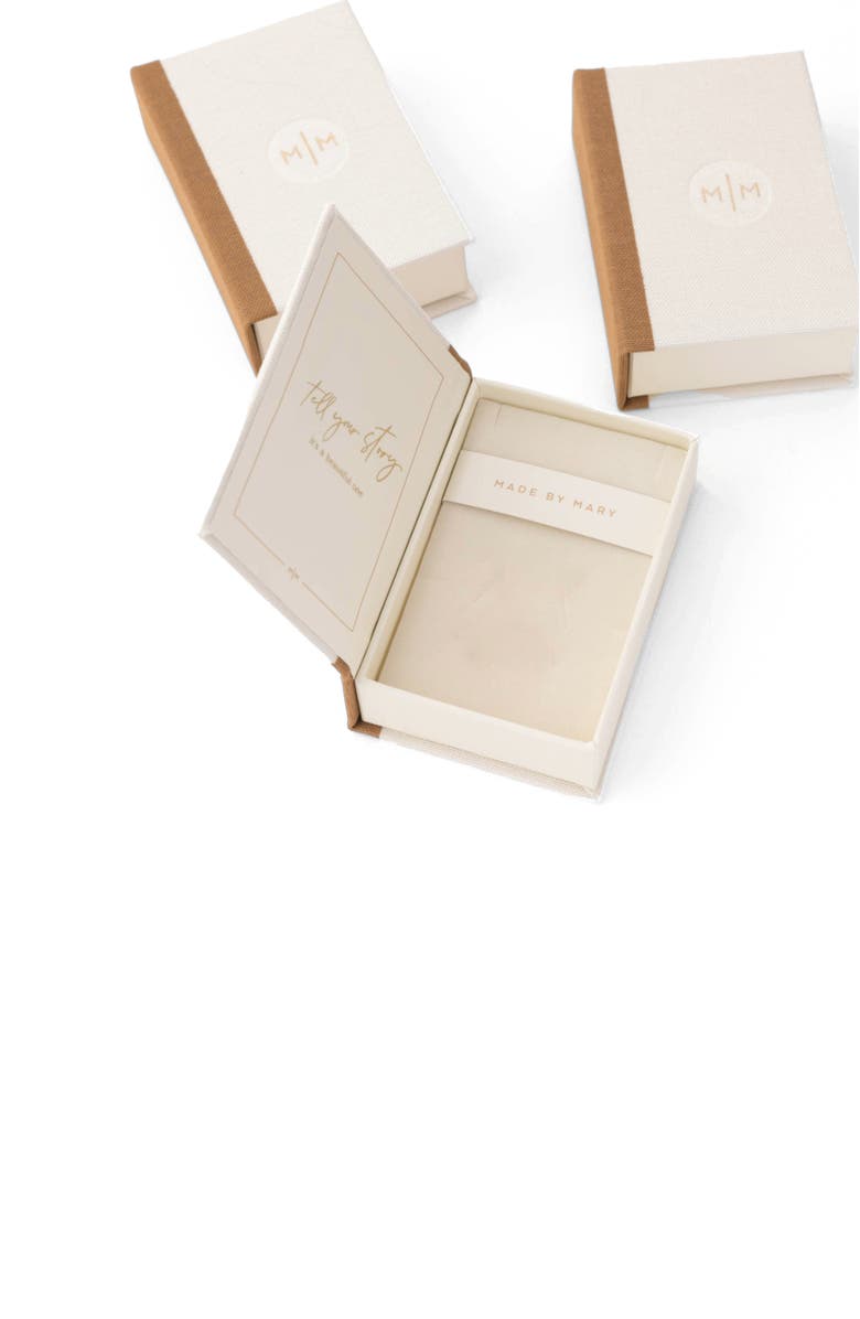 MADE BY MARY 14k Mini Live In Hoop Earrings, Alternate, color, 14K Solid Gold