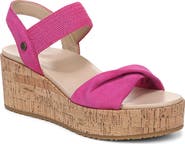 Vionic Darla Espadrille Platform Slide Sandal