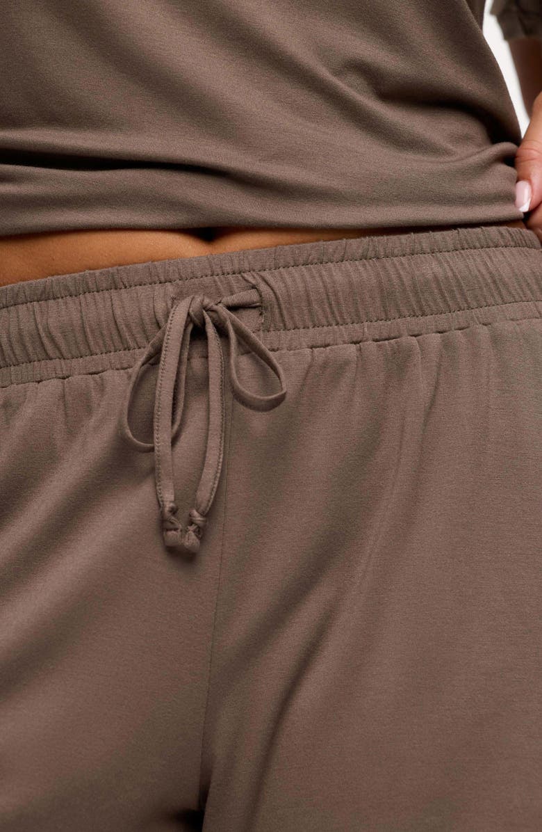 nuuds Short Pajamas, Alternate, color, Mocha