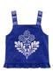 selected Bright Blue Embroidery