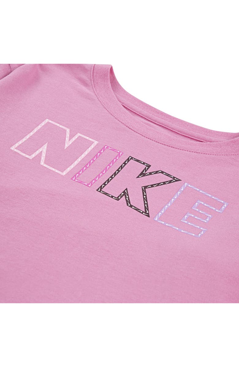 Nike Kids' Femme Pop Pullover Sweater & Flare Pants Set, Alternate, color, Black