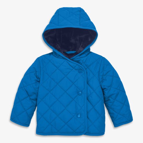 Baby Quilted Fleece-Lined Puffer Jacket