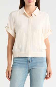Short Sleeve Roll Tab Jacket