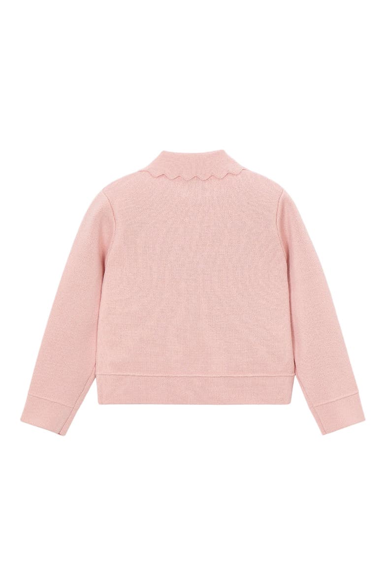 Jacket With Scalloped Detail, Alternate, color, Pink