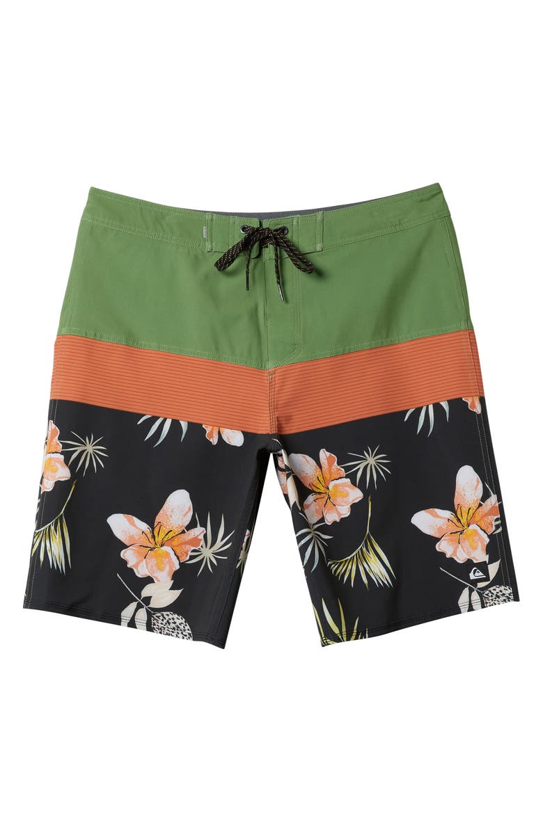 Quiksilver Surfsilk Panel 20 Board Shorts, Alternate, color, 