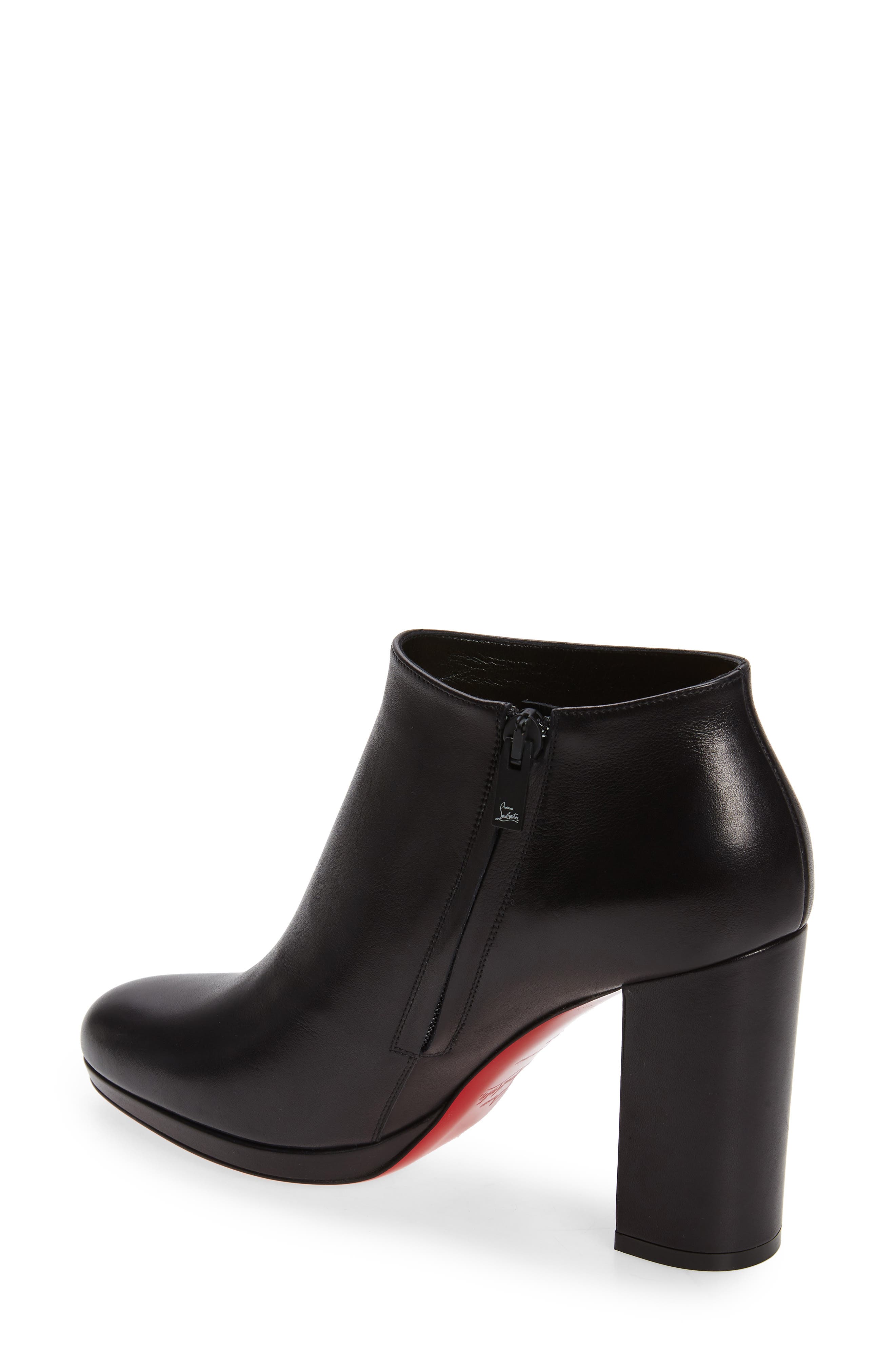 Christian Louboutin Pastuer Block Heel Bootie, Alternate, color, 