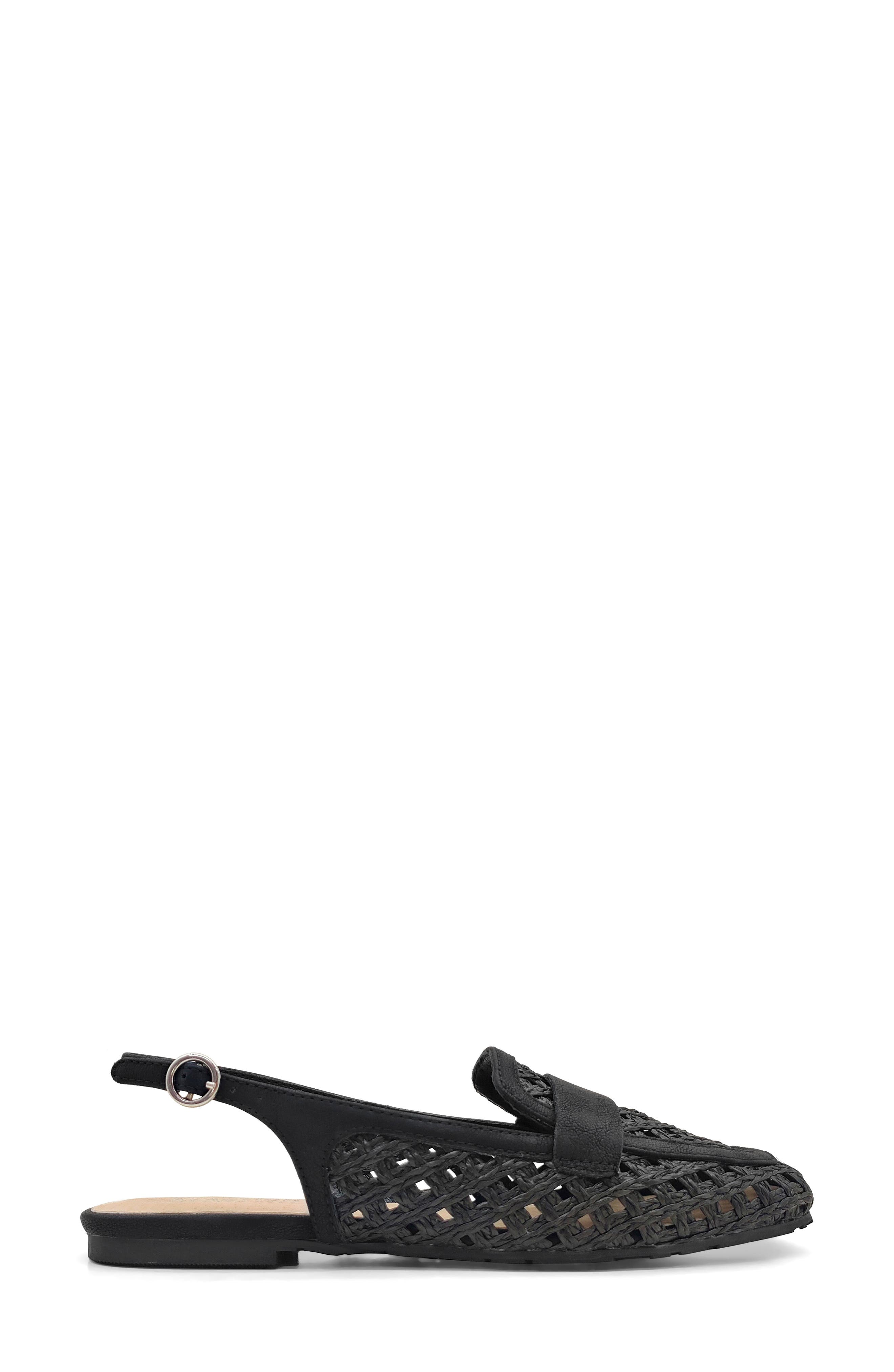 Reaction Kenneth Cole Enrica Raffia Slingback Flat, Alternate, color, 