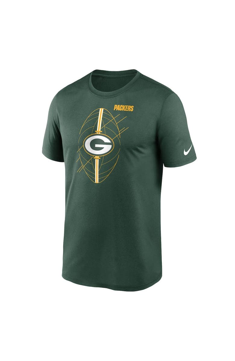 Nike Men's Nike Green Green Bay Packers Legend Icon Performance T-Shirt, Alternate, color, Green