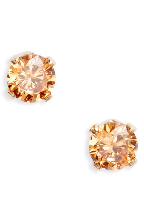 Birthstone Stud Earrings