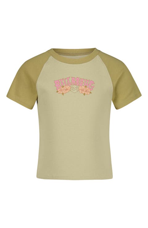 Kids' Hibiscus Minds Graphic T-Shirt