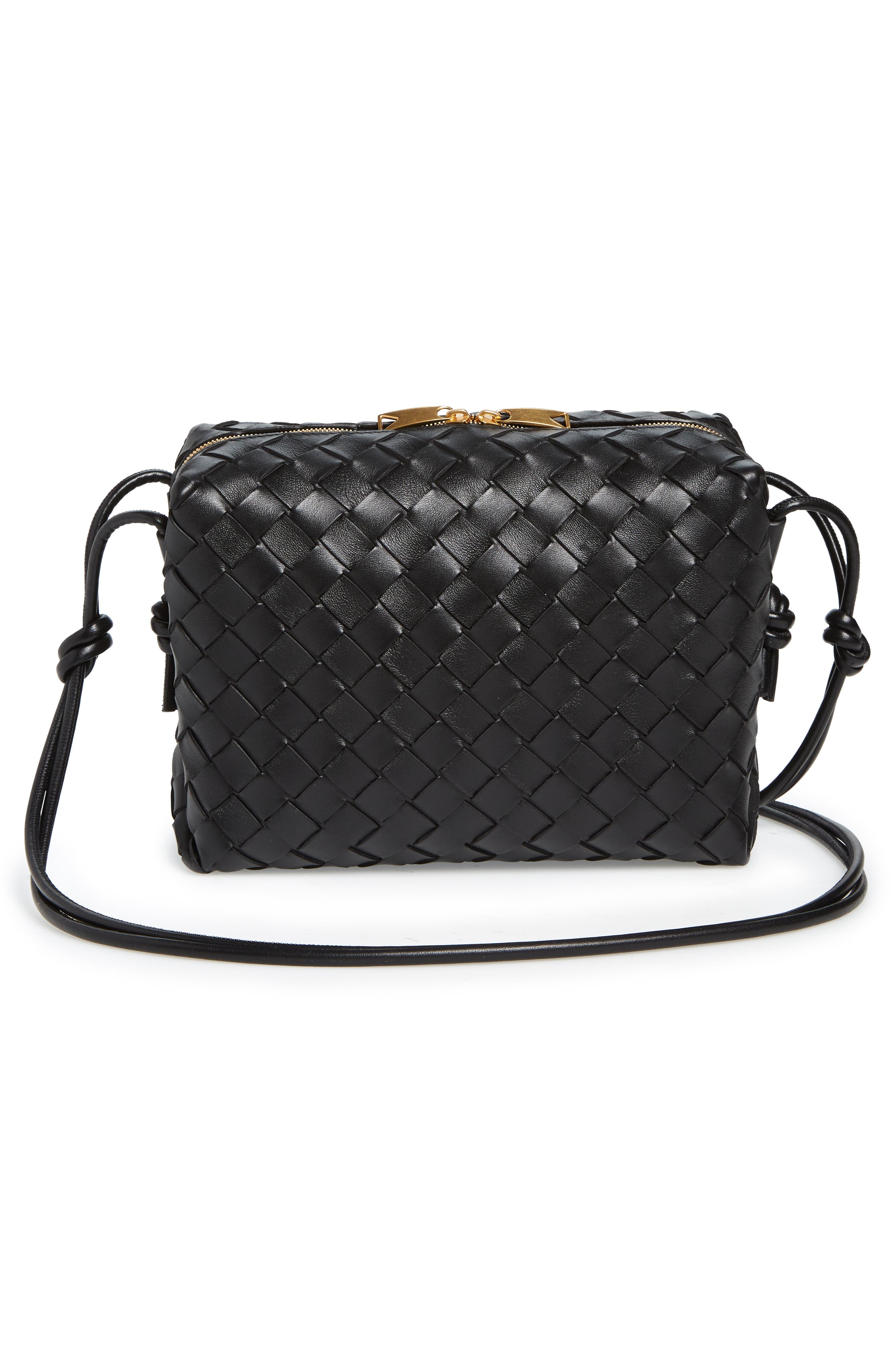 Bottega Veneta Large Loop Intrecciato Leather Shoulder Bag, Alternate, color, 