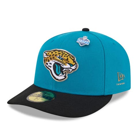 Men's New Era  Teal/Black Jacksonville Jaguars 2026 NFL Draft Pre-Curved 59FIFTY Fitted Hat