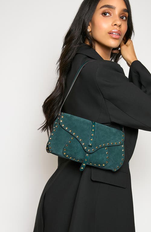 Aimee Armour Leather Baguette Shoulder Bag