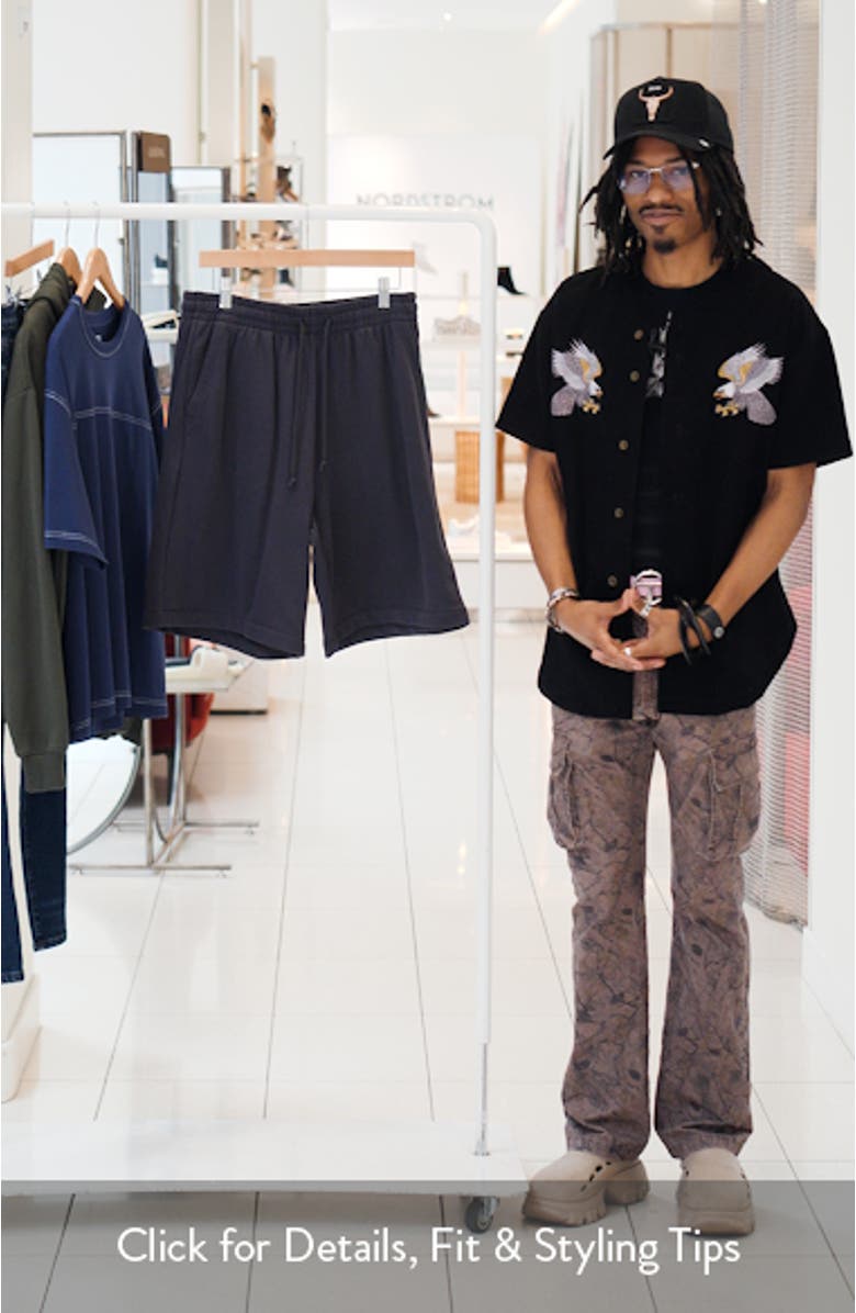 Baggy Terry Sweat Shorts, sales video thumbnail