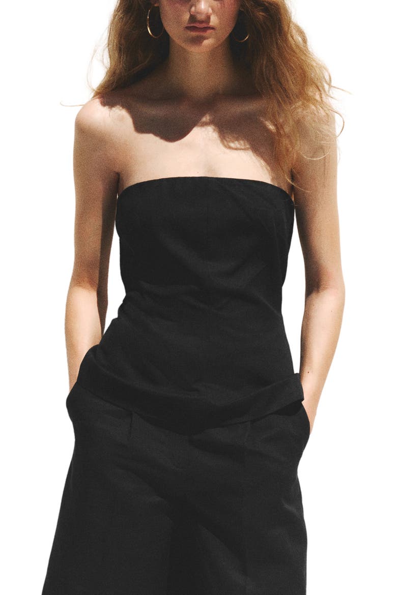 Bandeau Top, Main, color, BLACK