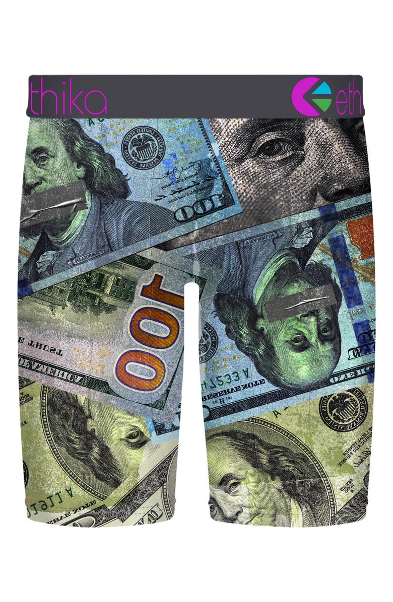 Ethika Kids' Franklin Rewired Boxer Briefs, Alternate, color, Green