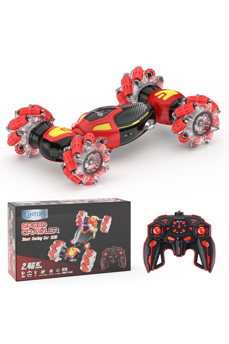 Cobra Speed RC Stunt Car, Main, color, Red