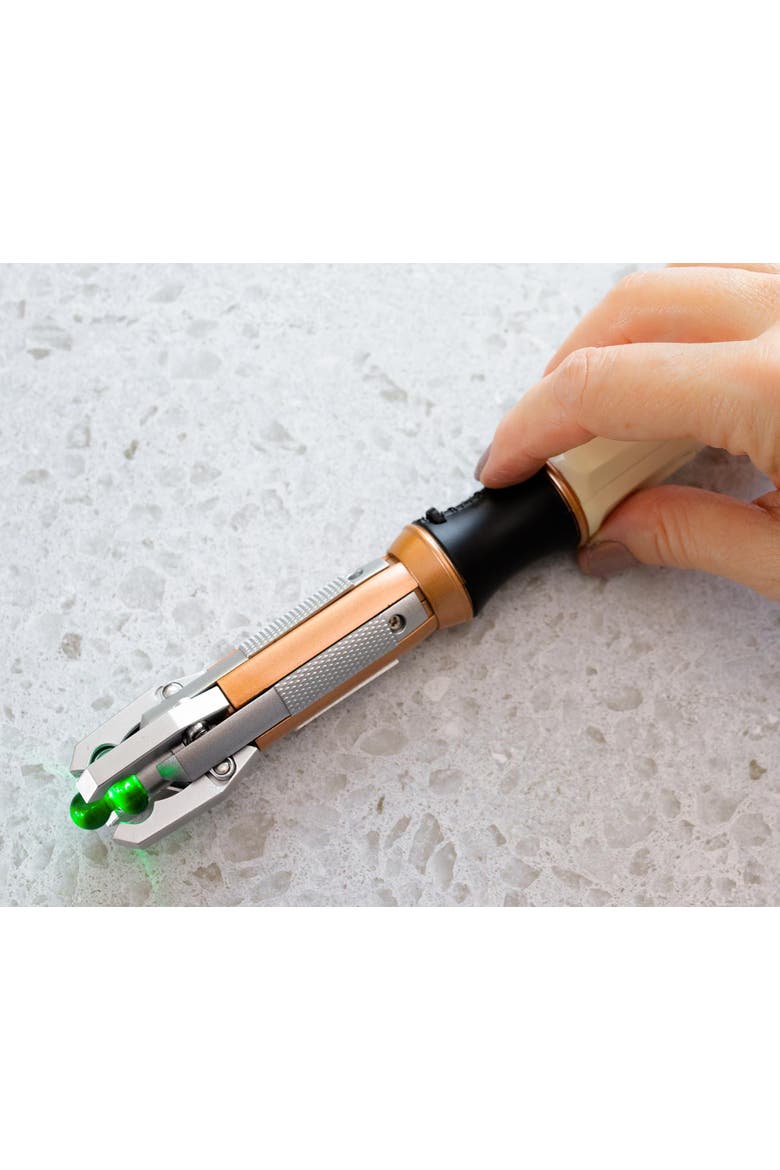 Doctor Who 11th Doctor Electronic Sonic Screwdriver Prop | Toynk Exclusive, Alternate, color, Bronze