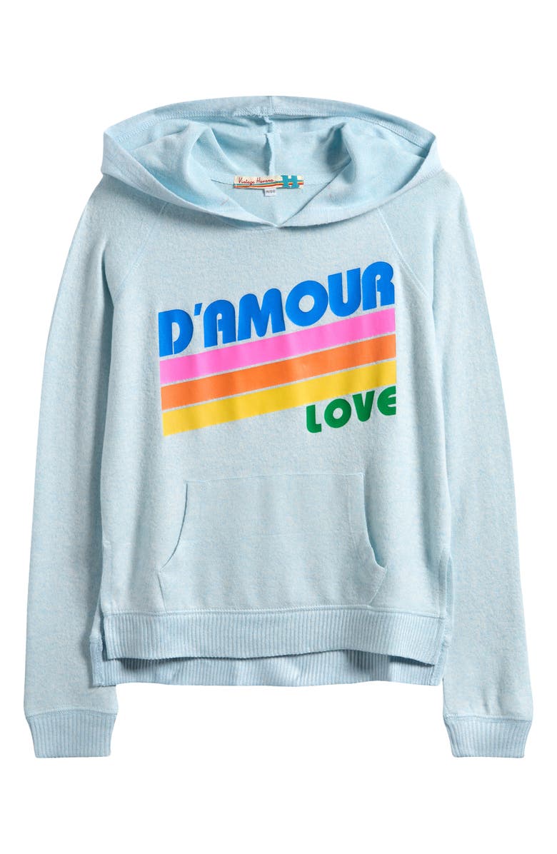 Vintage Havana Kids' Hoodie, Main, color, Sky Blue