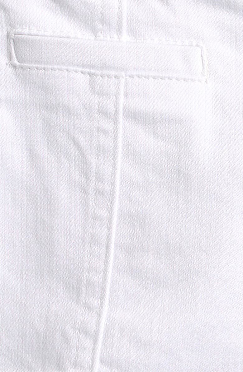 Tractr Kids' Welt Pocket Stretch Cotton Shorts, Alternate, color, White