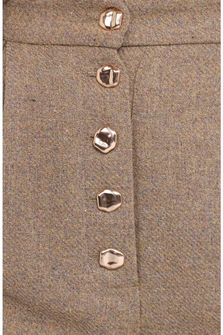 Denise Tailored Shorts, Alternate, color, TAUPE