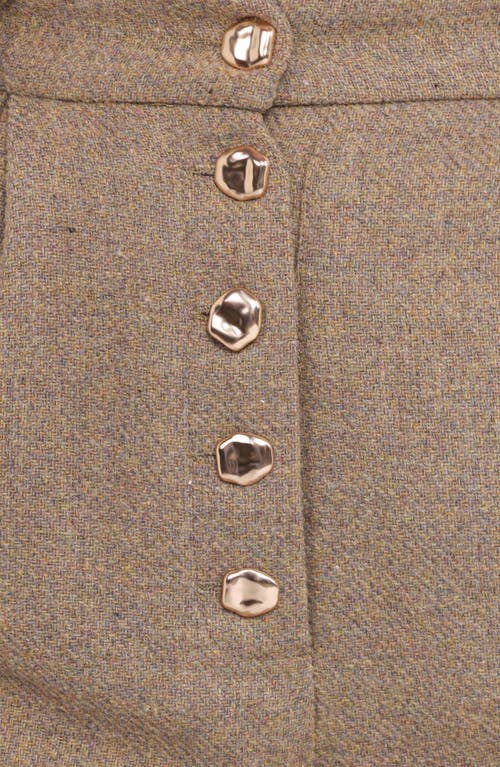 Petal And Pup Petal & Pup Denise Tailored Shorts In Brown