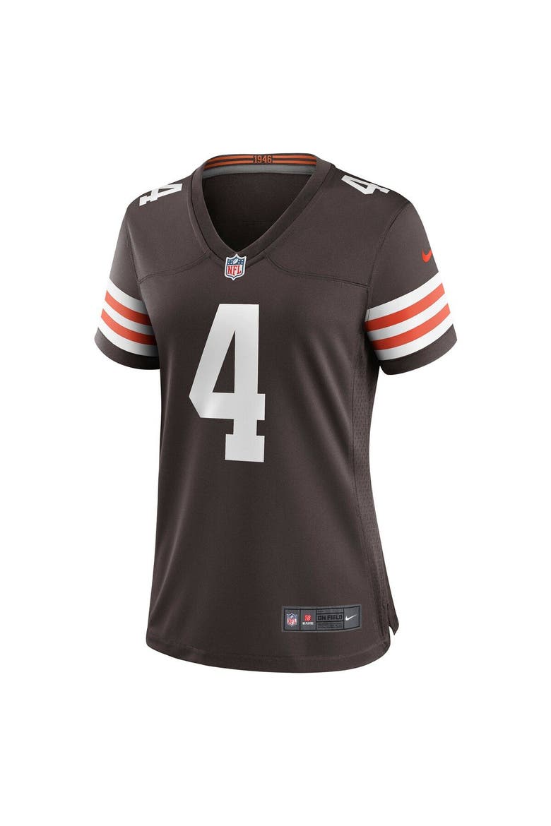 Women's Nike Deshaun Watson Brown Cleveland Browns Player Jersey, Alternate, color, Brown