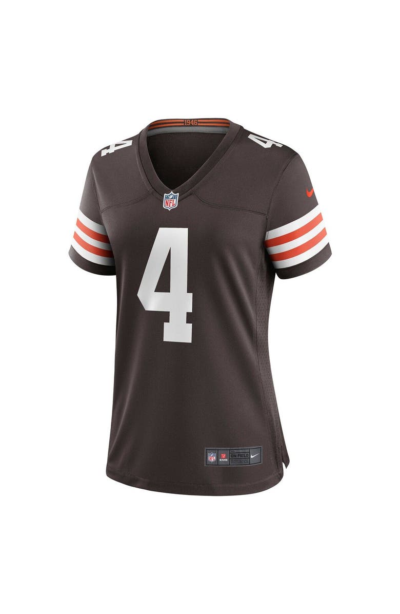 Nike Women's Nike Deshaun Watson Brown Cleveland Browns Player Jersey, Alternate, color, Brown