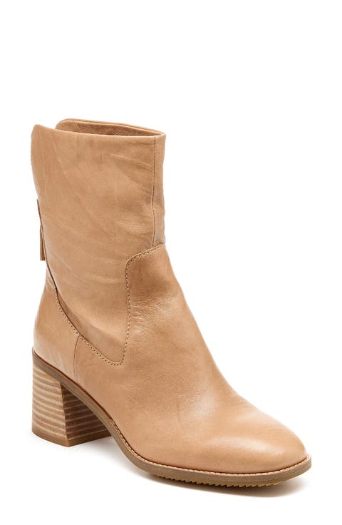 Island Block Heel Bootie (Women)