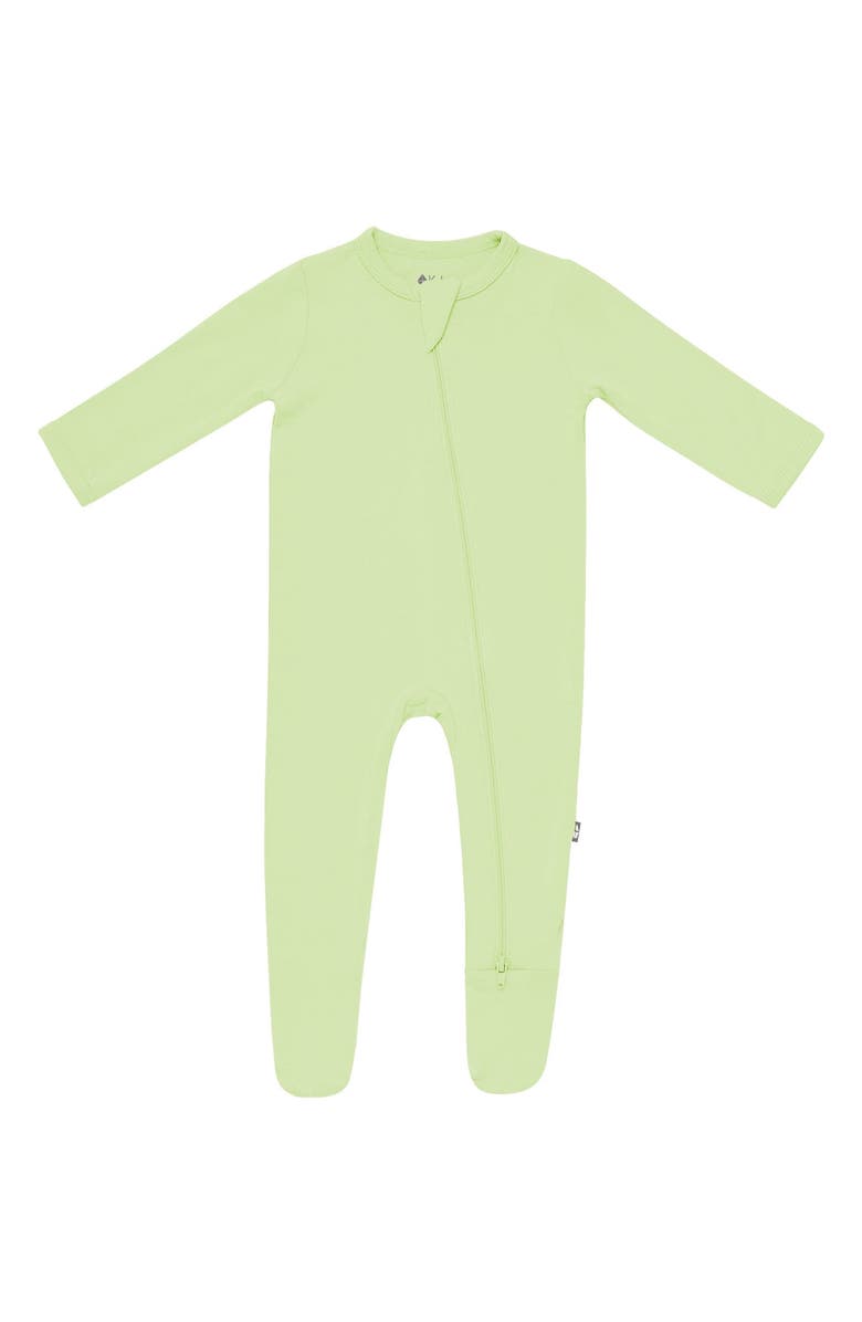 Kyte BABY Pistachio Zip Footie, Main, color, 