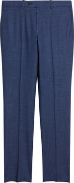 Jack Victor Patrick Tropical Wool, Silk & Linen Blend Pants