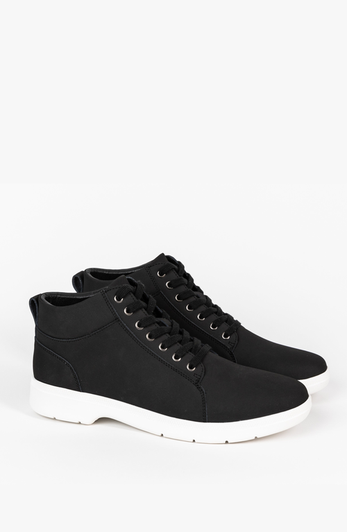 James O'regan Knight High Top Sneaker In Black