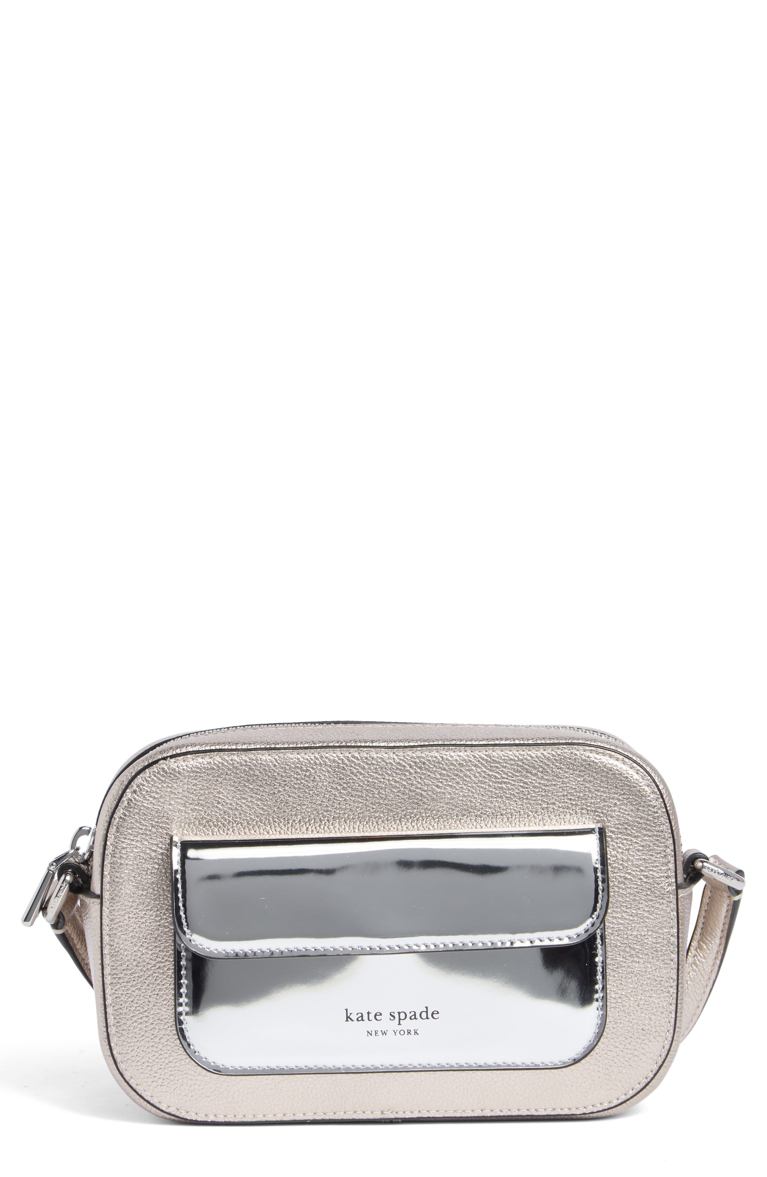 Kate Spade New York ava metallic crossbody bag