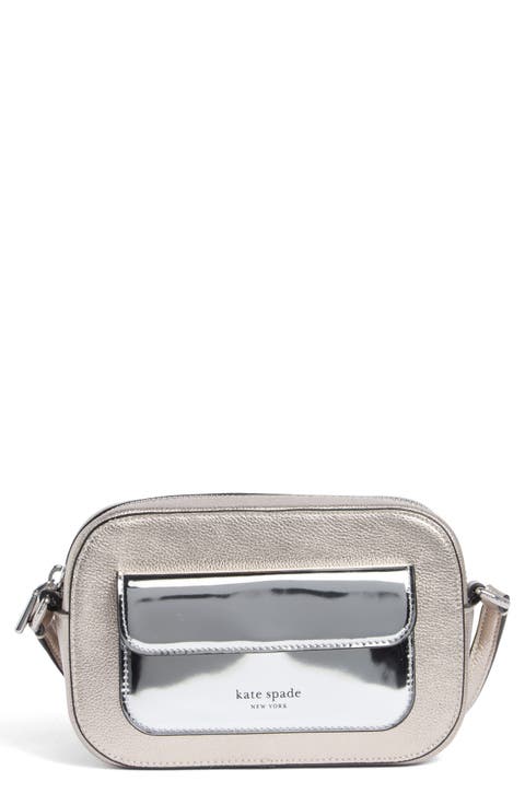 ava metallic crossbody bag