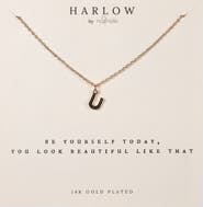 Nashelle Initial Charm Necklace