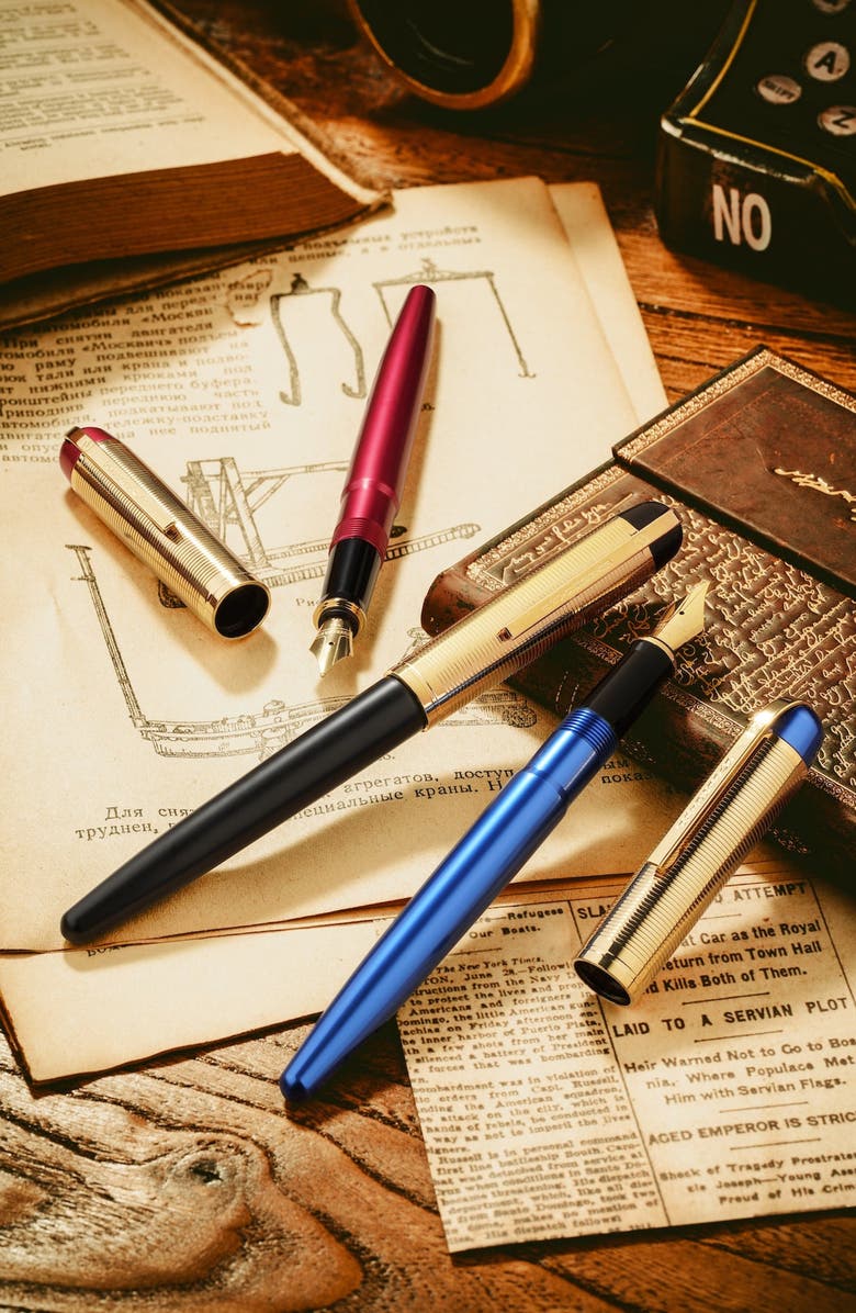 WAHL-EVERSHARP Skyline Blue Gold Fountain Pen, Alternate, color, Blue Fine