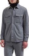Bugatchi Wool Blend Shirt Jacket