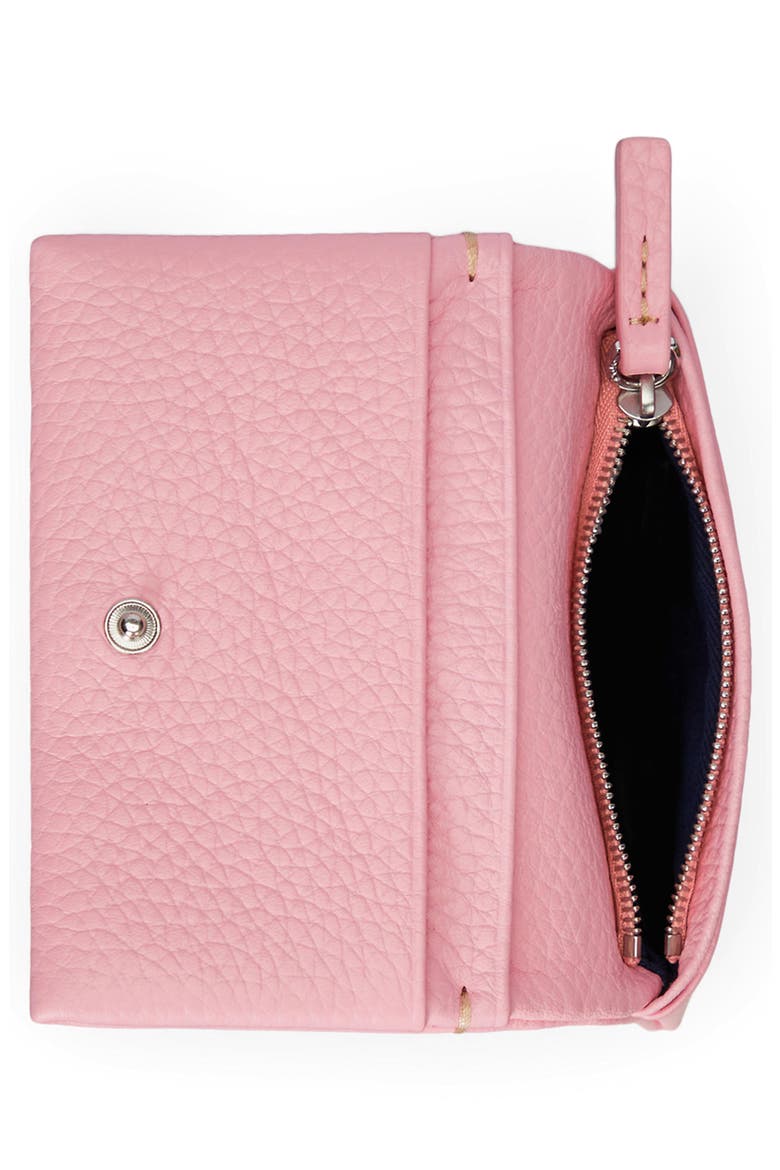 Polo Play Leather Card Case, Alternate, color, COTTON CANDY