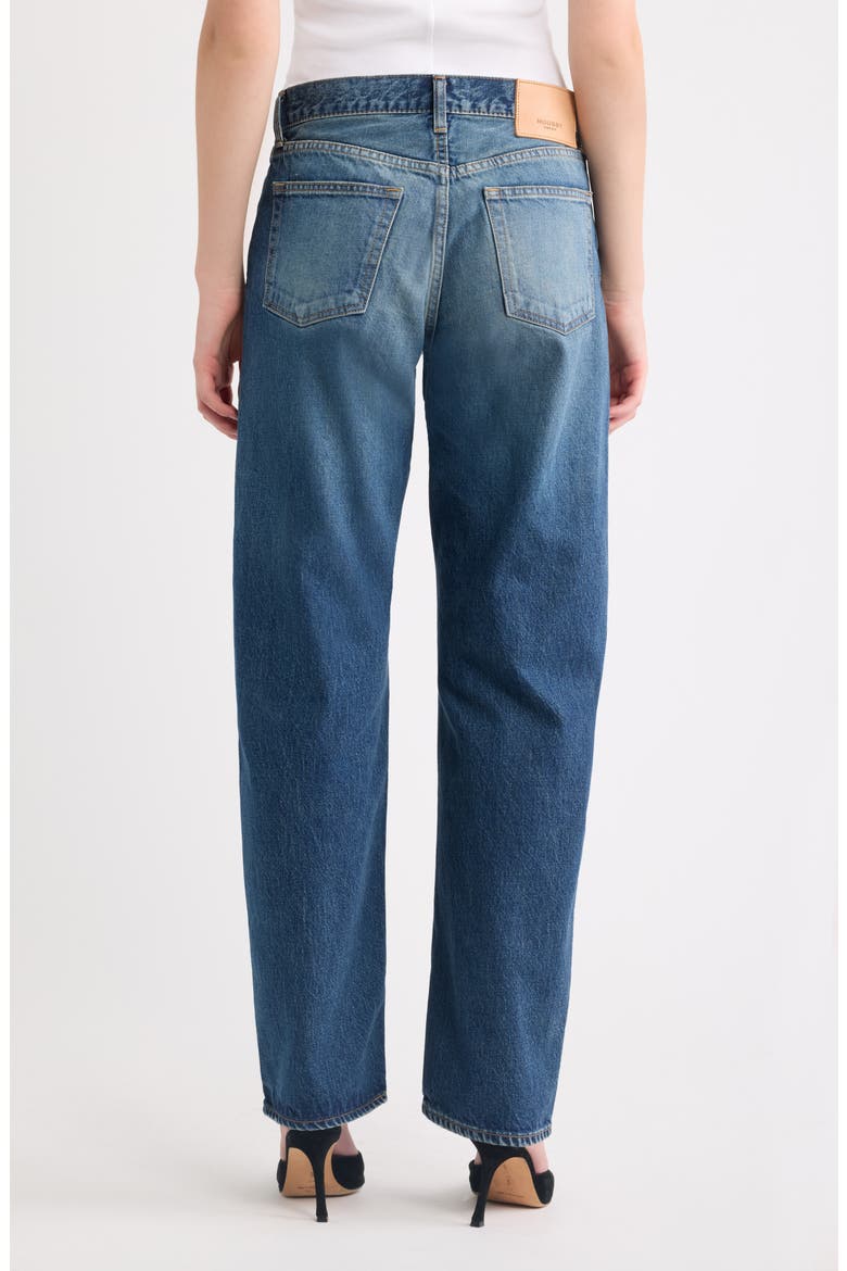 Minneapolis High Waist Curved Leg Jeans, Alternate, color, BLUE