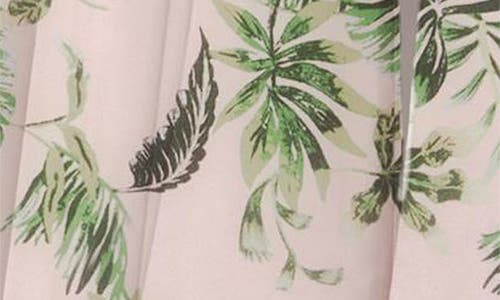 Shop After Six Ruffle Strap Gown In Palm Beach Print
