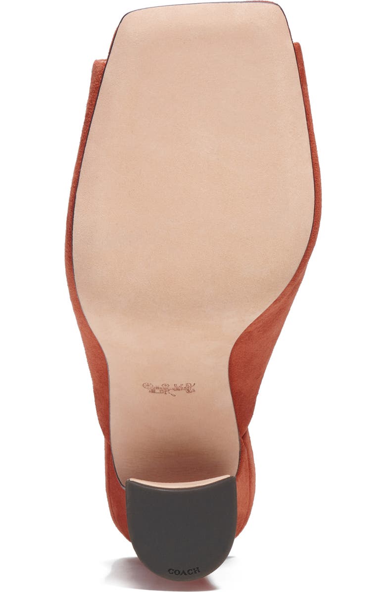 COACH Laurence Sandal, Alternate, color, Rust