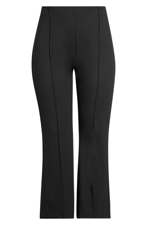 Pintuck Ponte Trousers